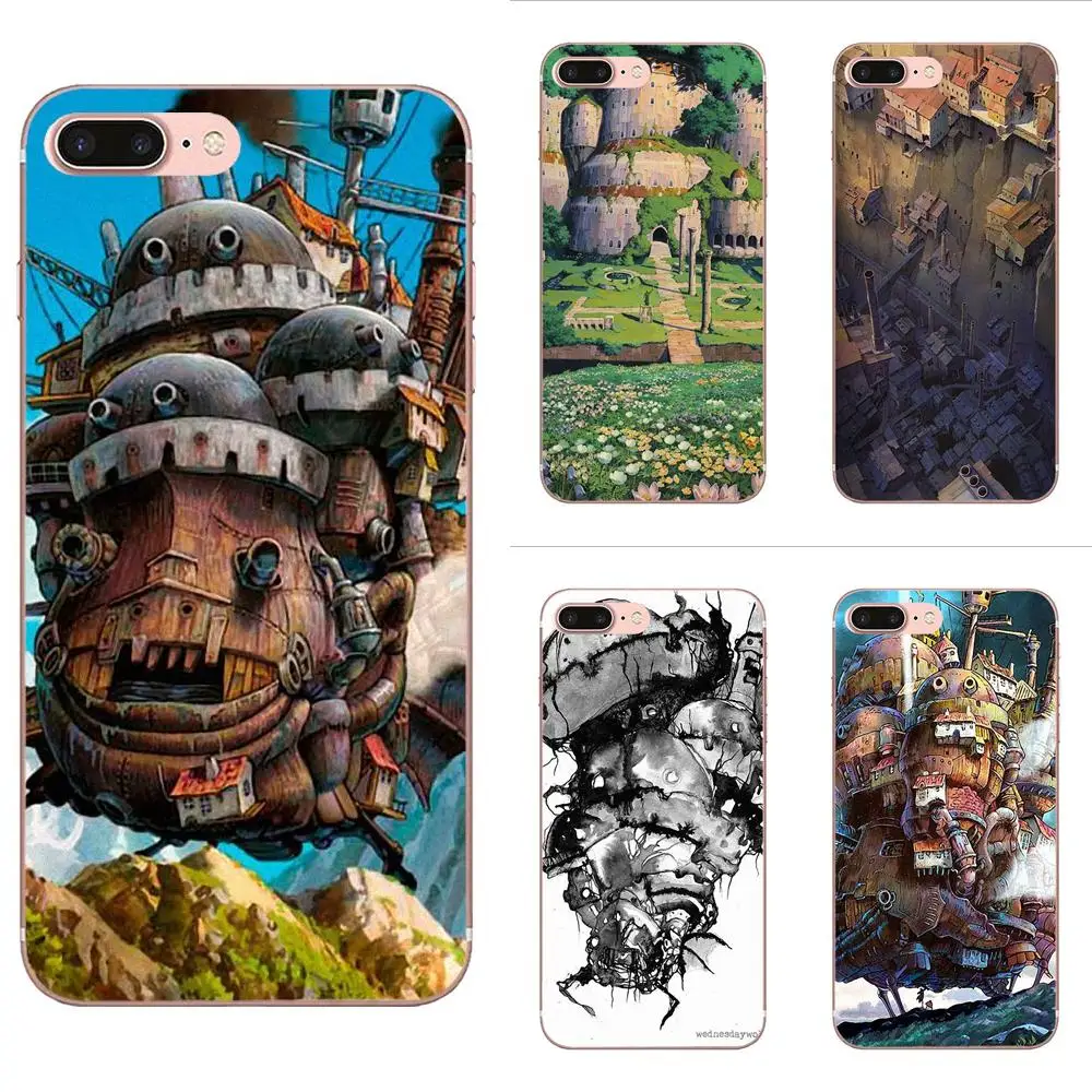 

Silicone Shell Cover For Galaxy Alpha Note 10 Pro A10 A20 A20E A30 A40 A50 A60 A70 A80 A90 M10 M20 M30 M40 Howl S Moving Castle