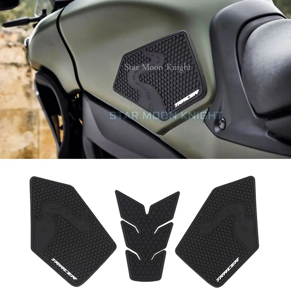 Tankpad For Yamaha TRACER 9 GT TRACER9 2021 Fuel Tank Pad Motorcycle Anti Slip Side Tank