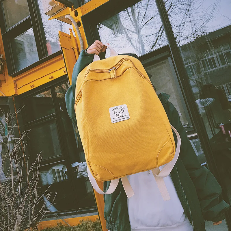 

INS Super Fire Backpack Vintage Sense Street Snap Korean-style Retro Harajuku Ulzzang High School Schoolbag WOMEN'S Bag