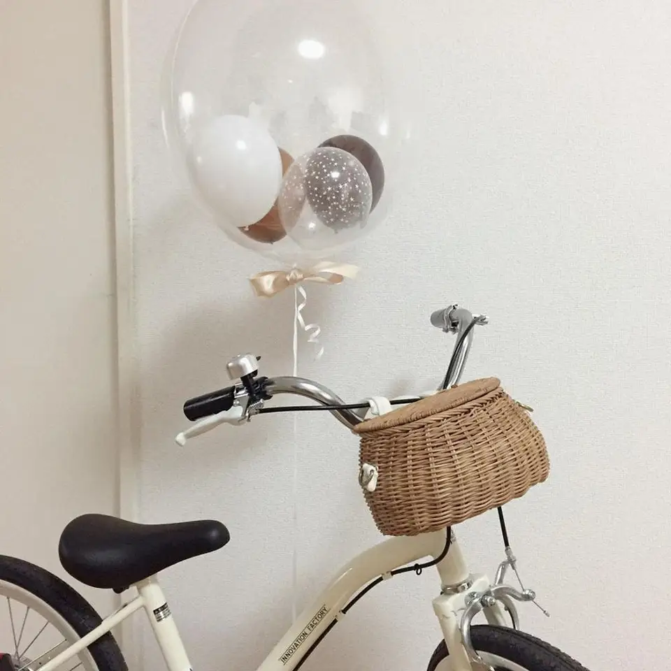 rattan bicycle basket