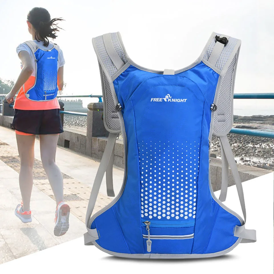 

Nylon Vest Running Backpack Sports Hydration Cycling Marathon Trail portable Men Women Bag Waterproof Run Fitness rucksack