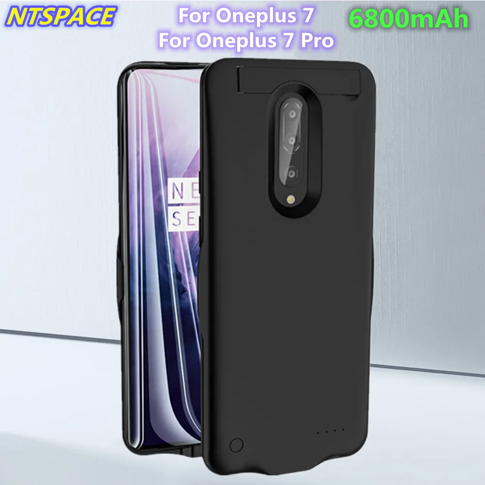 

6800mAh Extended Phone Battery Power Case For Oneplus 7 Power Bank Charger Cover For Oneplus 7 Pro Shockproof Battery Case