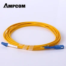 AMPCOM SC LC волоконный патч-кабель Simplex 9/125 SC/UPC к LC/UPC Одномодовый Перемычка Одномодовый патч-корд sc/lc SMF