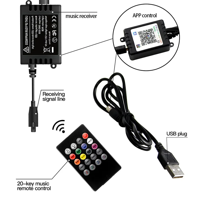 СВЕТОДИОДНЫЙ DRL светильник 4 шт.|Сигнальная лампа| |