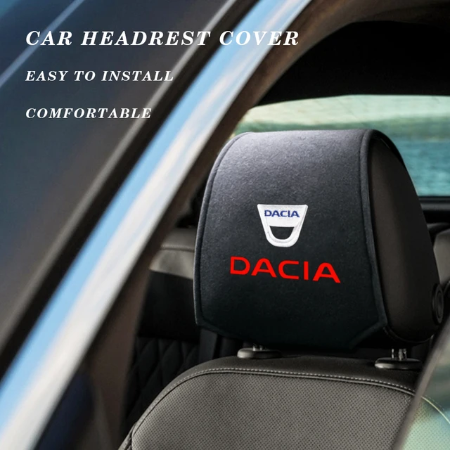 Juste d'appui-tête de voiture adaptée pour Dacia Duster Logan Sandero 2 Mcv  Sandero, housse de siège de voiture, 1 pièce - AliExpress