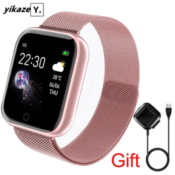 

I5 Smart Watch Pedometer Heart Rate Fitness Tracker Smartwatch Men Women Blood Pressure Monitor Sport Watches Clock Android IOS