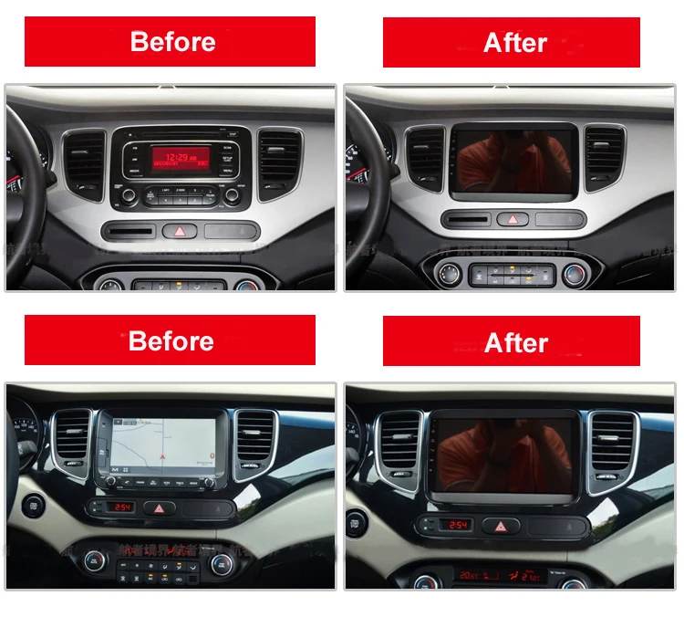 Discount 9" Android 9.1 Car DVD Video Player GPS for kia Carens 2012 2013 to 2016 2017 radio audio stereo navigation with bluetooth 1