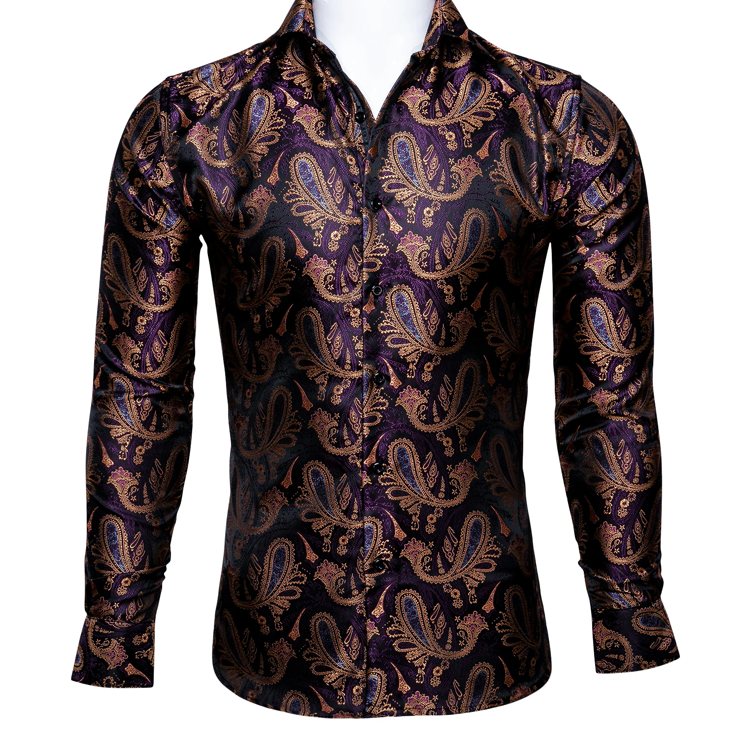 Chemise Hawaïenne Homme Manches Courtes - Mélange Soie - Motif Floral Vert - Taille XL
