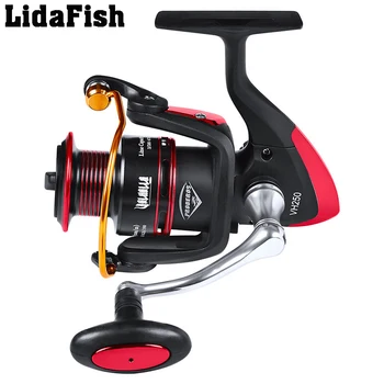 

LidaFish Fishing Reel 13KG Max Drag Bearing 11 + 1 axis VH250-VH550 Series Metal spinning wheel Fishing Wheel reel