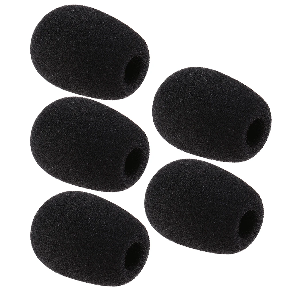 1 Pack Microphone Wind Muffs Foam Covers for 12-15mm Diameter Mic Parts