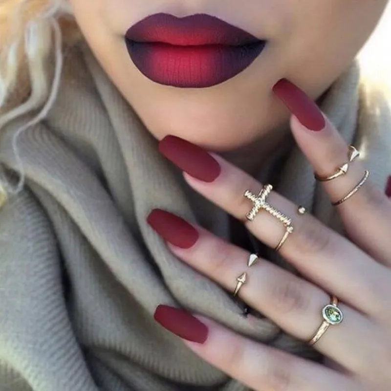 100 шт. накладные ногти в форме балерины практический гель для ногтей