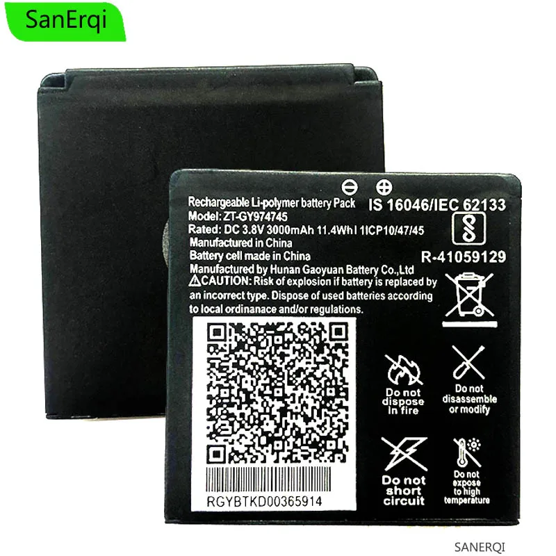 

3000mAh battery for Jio ZT-GY974745 New Mobile Phone Replacement Battery