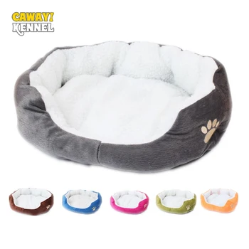 

CAWAYI KENNEL Soft Pet House Dog Bed for Dogs Cats Small Animals Products Cama Perro Hondenmand Panier Chien Legowisko Dla Psa