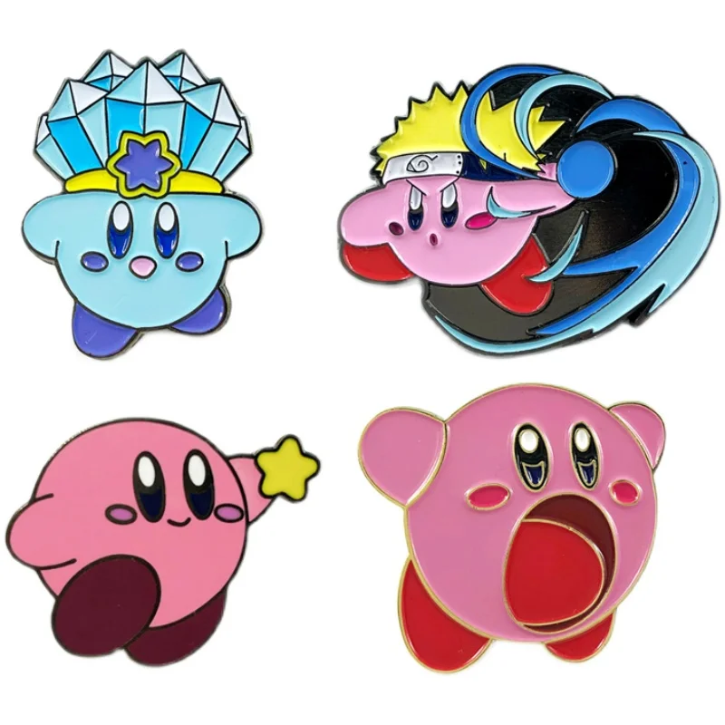 Fashion products Game Boy Kirby Brooch Alloy Badge Enamel Lapel Pin