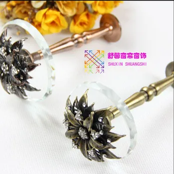 

Curtain High Quality Wall Hook Ball Matching Diamond Set Crystal Disc Hook High-Grade Atmosphere High Grade