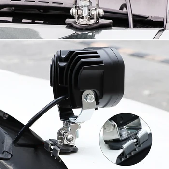 

2Pcs/set Light Braket LED Work Light Holders Headlight Auxiliary Mount Bracket Universal Light Accessories