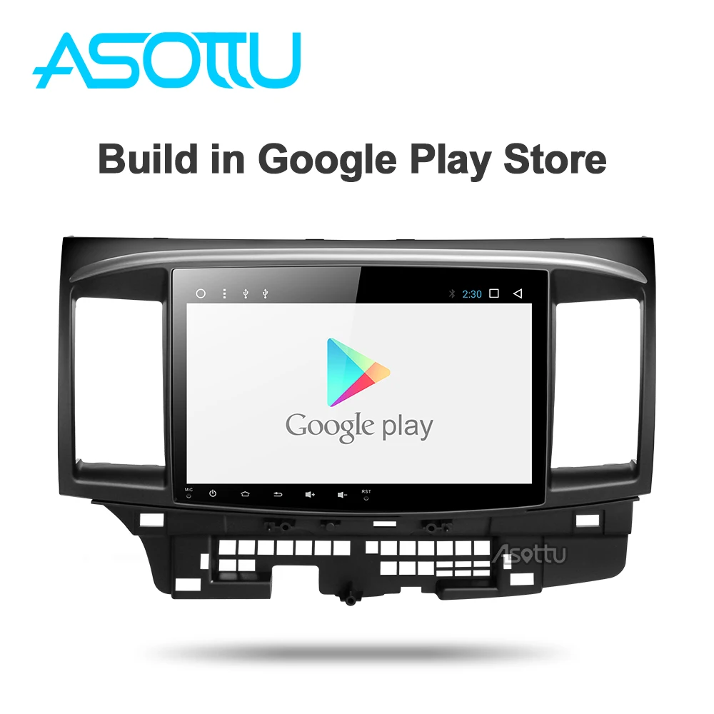Asottu MI601 Android 9,0 PX6 для Mitsubishi Lancer outlander мультимедийное головное устройство gps Радио автомобильный dvd gps плеер стерео gps