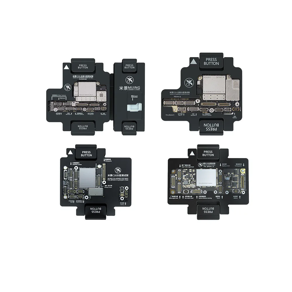 Mijing материнская плата слой ed тестирование Держатель джиг для iPhone 11 11Pro Promax X XS XSmax материнская плата слой тестирование джиг C11 C13 C15 C16