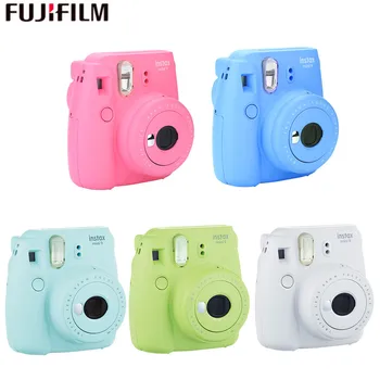 

5 Colors Camera Fujifilm Instax Mini 9 Instant Film Photo Camera With Selfie Mirror Instant Camera