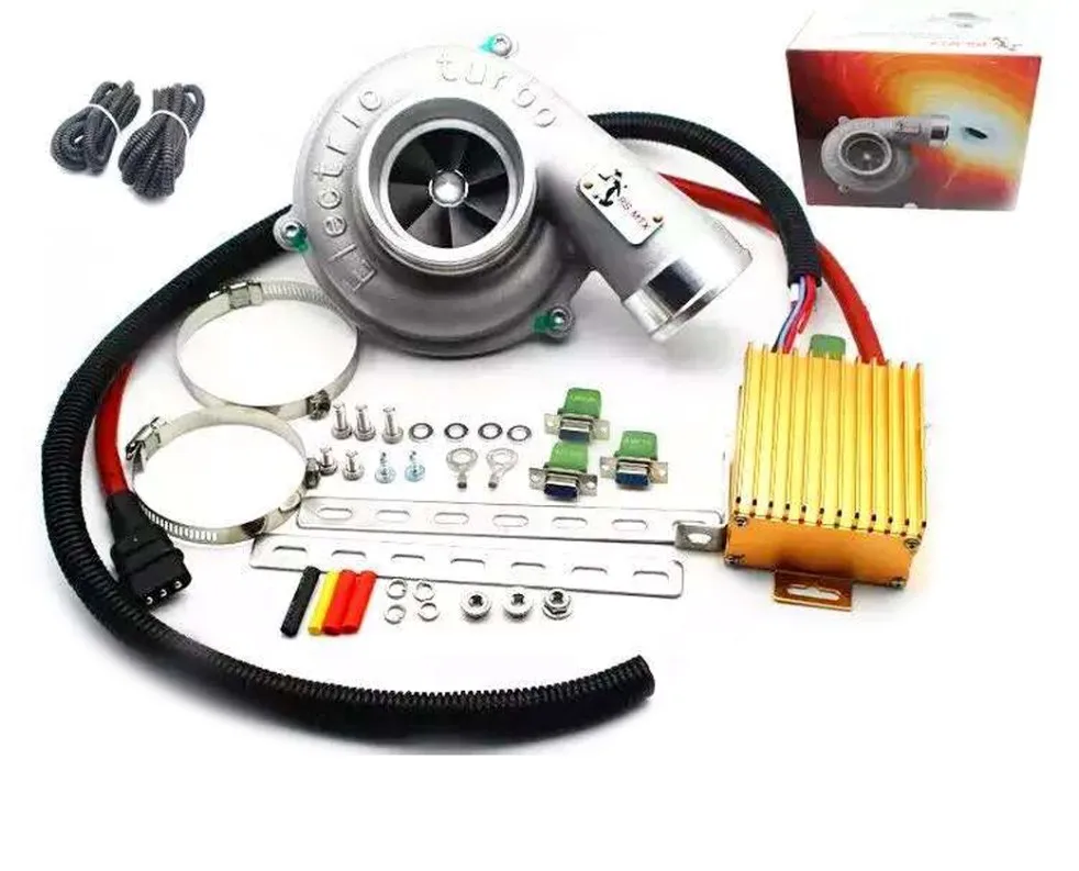 Electric Turbo Supercharg er Kit Thrust Motorcycle