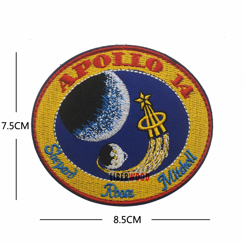 SPACE "Аполлон" патч коллаж Apollo 1, 7, 8, 9, 10, 11, 12, 13, 14, 15, 16, 17, астронавт космический костюм программы сувенирная нашивка значок