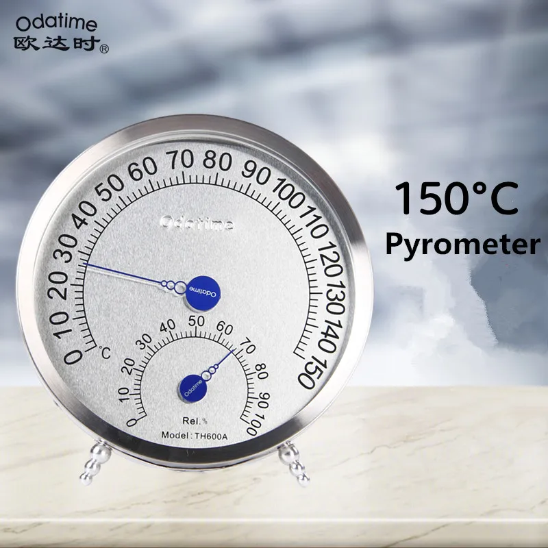 Odattime 2 Tipi Di Igrometro Per Sauna Termometro Da Bagno Per La Casa Pirometro In Acciaio Inossidabile Per Interni Ed Esterni E Vapore