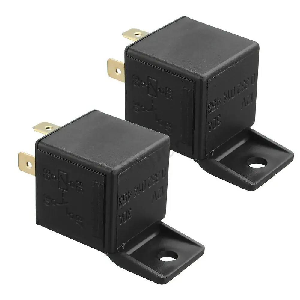 16,0*6,5*3,0 см 5 шт 4 Pin 12v 30A авто реле для Aux фары рога автомобиля лодки Ван мотоцикла авто реле автомобильные аксессуары