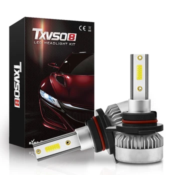 

Car Led Light 9012 110W 20000Lm Cob Led Car Full Aluminum x2 Running Lights Fogged Lights