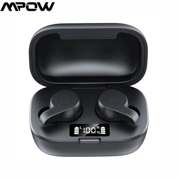 

MPOW TWS Bluetooth Earphones 95dB Wireless Sports Earbuds With Microphone Type-C Charging Case For iPhone /Android
