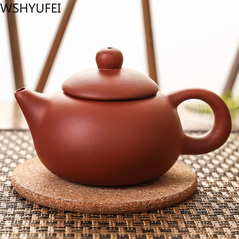 Yixing чайник ручной работы с фильтром фиолетовая глина индивидуальный подарок Xishi