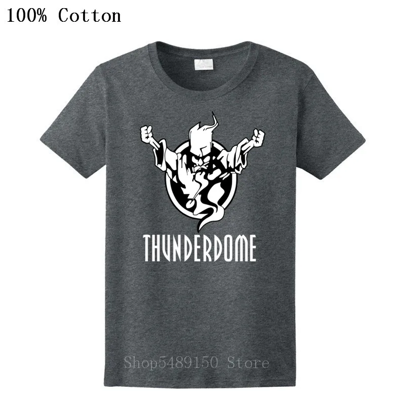 Оригинальная Винтажная Футболка Thunderdome мужские роскошные брендовые