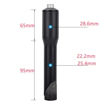 

Bicycle Handlebar Front Fork Stem Aluminum Alloy 22.2mm Adapter Bike Accessories