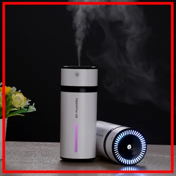 

Christmas Gifts USB Air Humidfier Aromatherapy Diffuser Car Humidifiers for Home with LED Lamp Air Purifier Cool Mist Maker