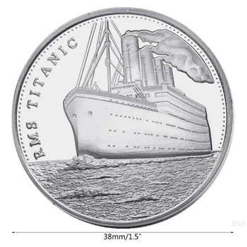 

New Titanic Commemorative Coin Collection Gift Souvenir Art Metal