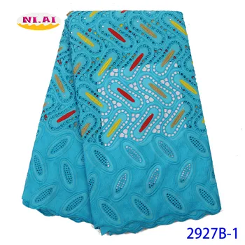

African Dry Lace Fabric French Lace Fabric 2020 High Quality African Lace Embroidery Nigeria Swiss Voile Lace Fabric NA2927B-1