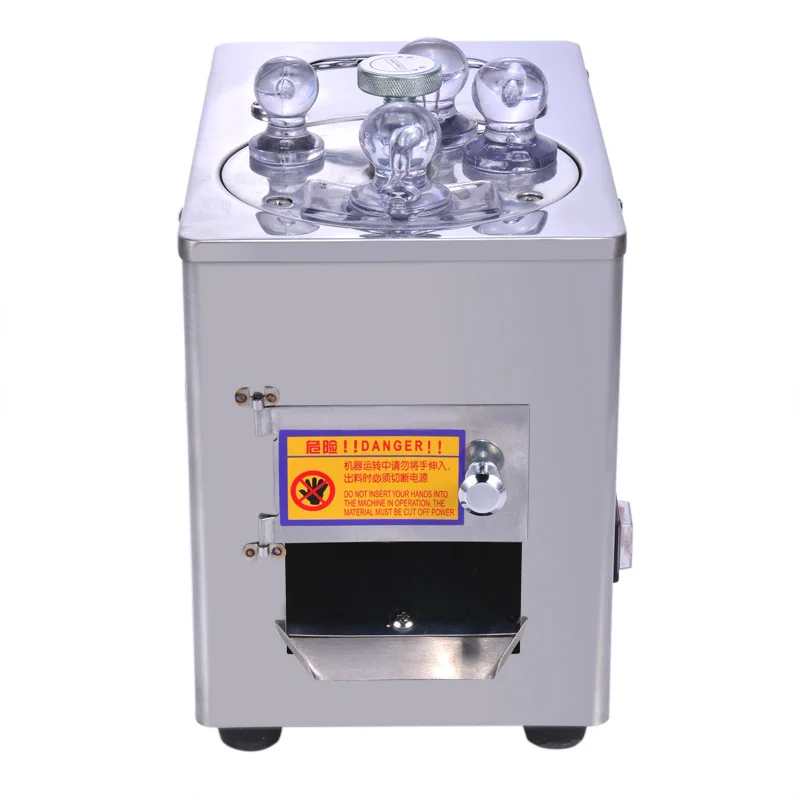 New Chinese Herbal Medicine Slicer Commercial Ginseng Ginseng Sanqi American Ginseng Cutting Machine Electric Stainless Steel