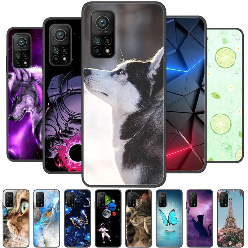Black Silicone Soft TPU Phone Case Cover