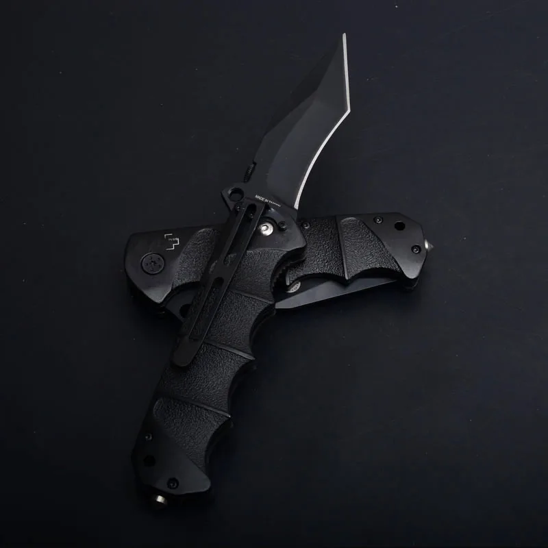 Hot B263 Hunting floding knife 440 Blade Aluminum Alloy Handle Outdoor Tactical Utility Camping Survival pocket EDC tools