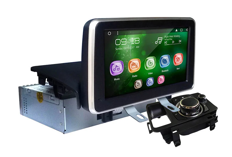 Allways " ips экран Android 8,1 четырехъядерный ОЗУ 1 Гб ПЗУ 16 ГБ Автомобильный мультимедийный для Mazda CX-3-19 стиль с полным сенсорным экраном