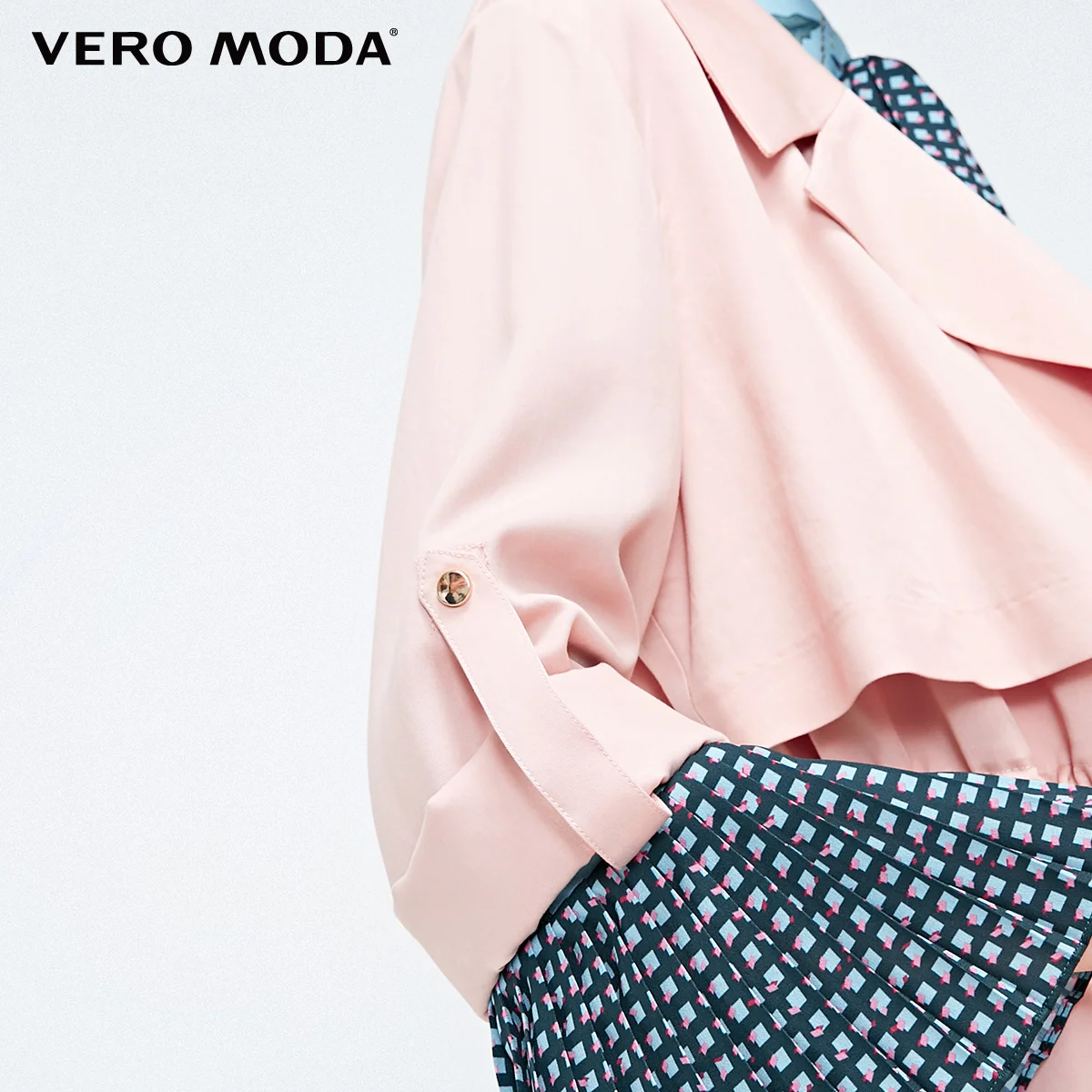 Vero Moda Женский отворот с воротником Mid Длинный плащ куртка женская| 318321517