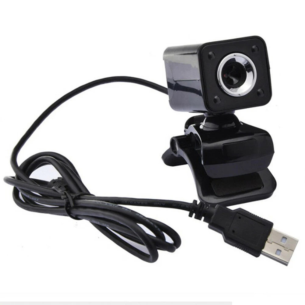 1080P для компьютера ПК с микрофоном Практичный Прочный USB веб-камера тип вращающийся HD ABS ночного видения 4 Led