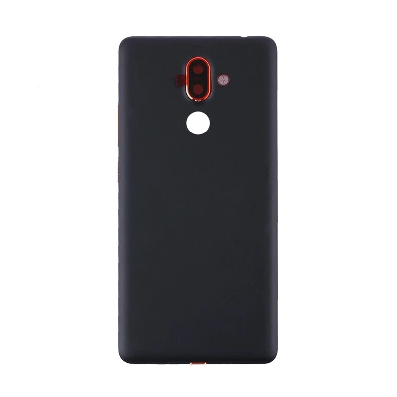 Задняя крышка батарейного отсека для Nokia 7 Plus с объективом для Nokia 7 PLUS TA-1062 TA-1046 TA-1055 задняя крышка батарейного отсека