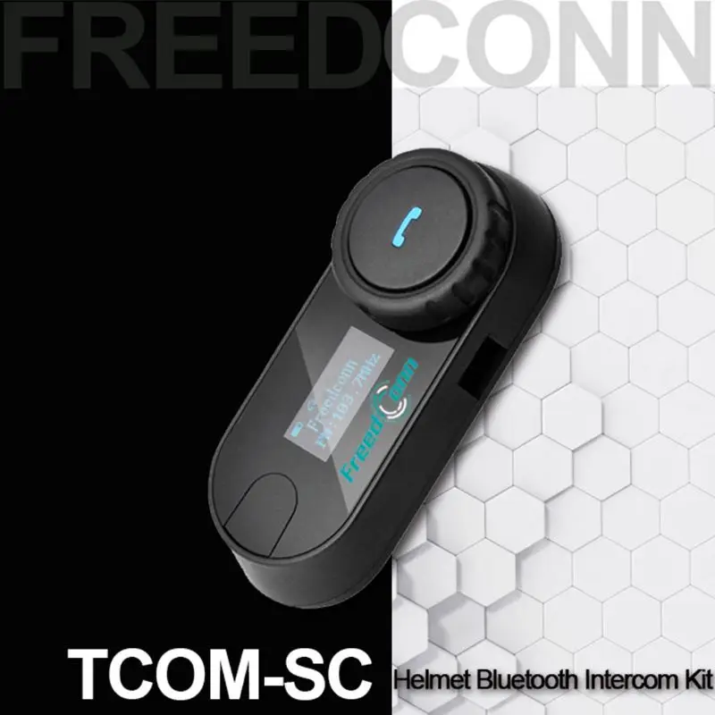 1 комплект стерео Bluetooth рация мотоциклетный шлем домофон гарнитура для мотоцикла с ЖК-экраном и fm-радио