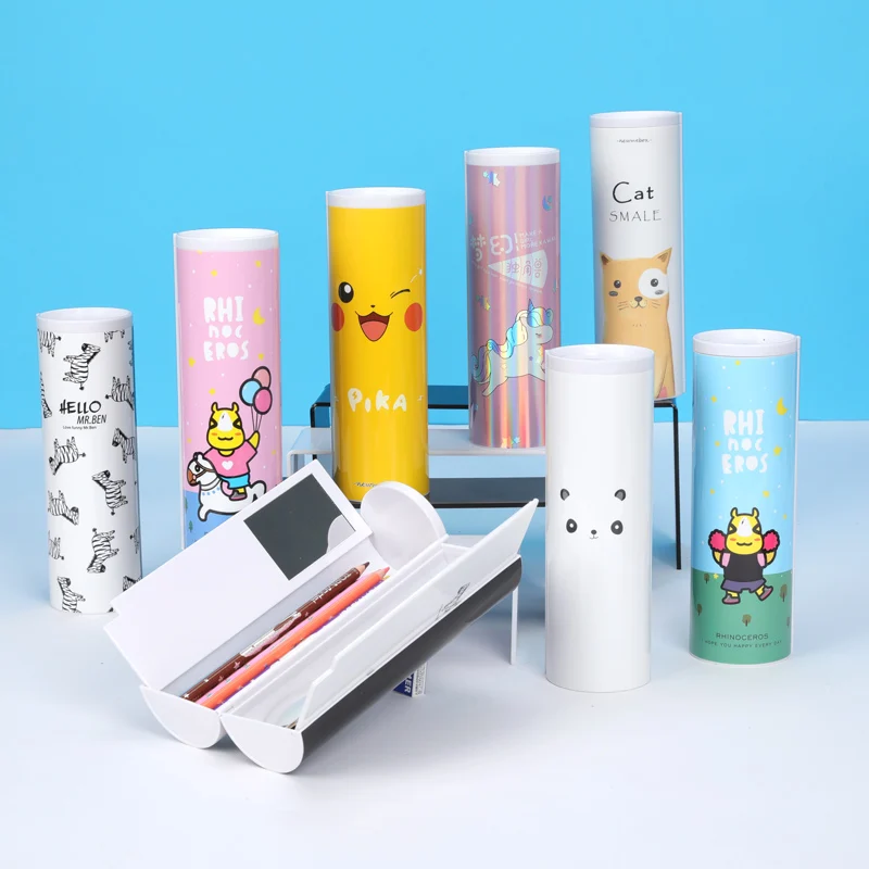 

NBX Pencil Case For Boys Girls Stationery Box Newmebox Pencilcase Creative Multifunction Cylindrical Pen Holder School Gift 2020