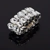 Hot Fashion more color big Crystal Rhinestone Wedding Bridal elasticity Bracelet Bangle Bling Wristband Women Jewelry B034 3