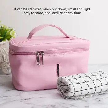 

Portable USB UVC Disinfection Bag for Baby Milk Bottle Clothes Towel Sterilizer Organizer Sterilization