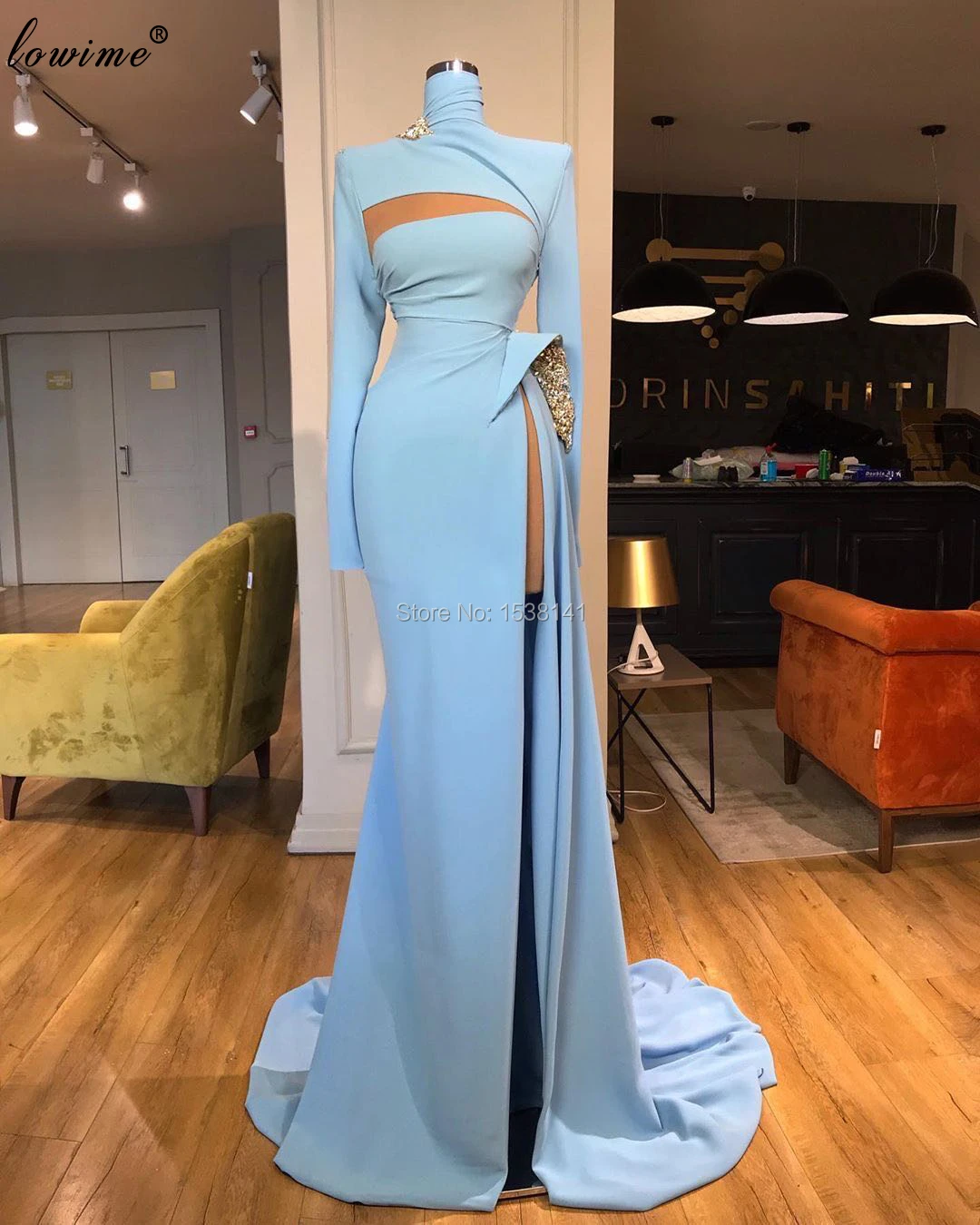 3 piece evening gowns