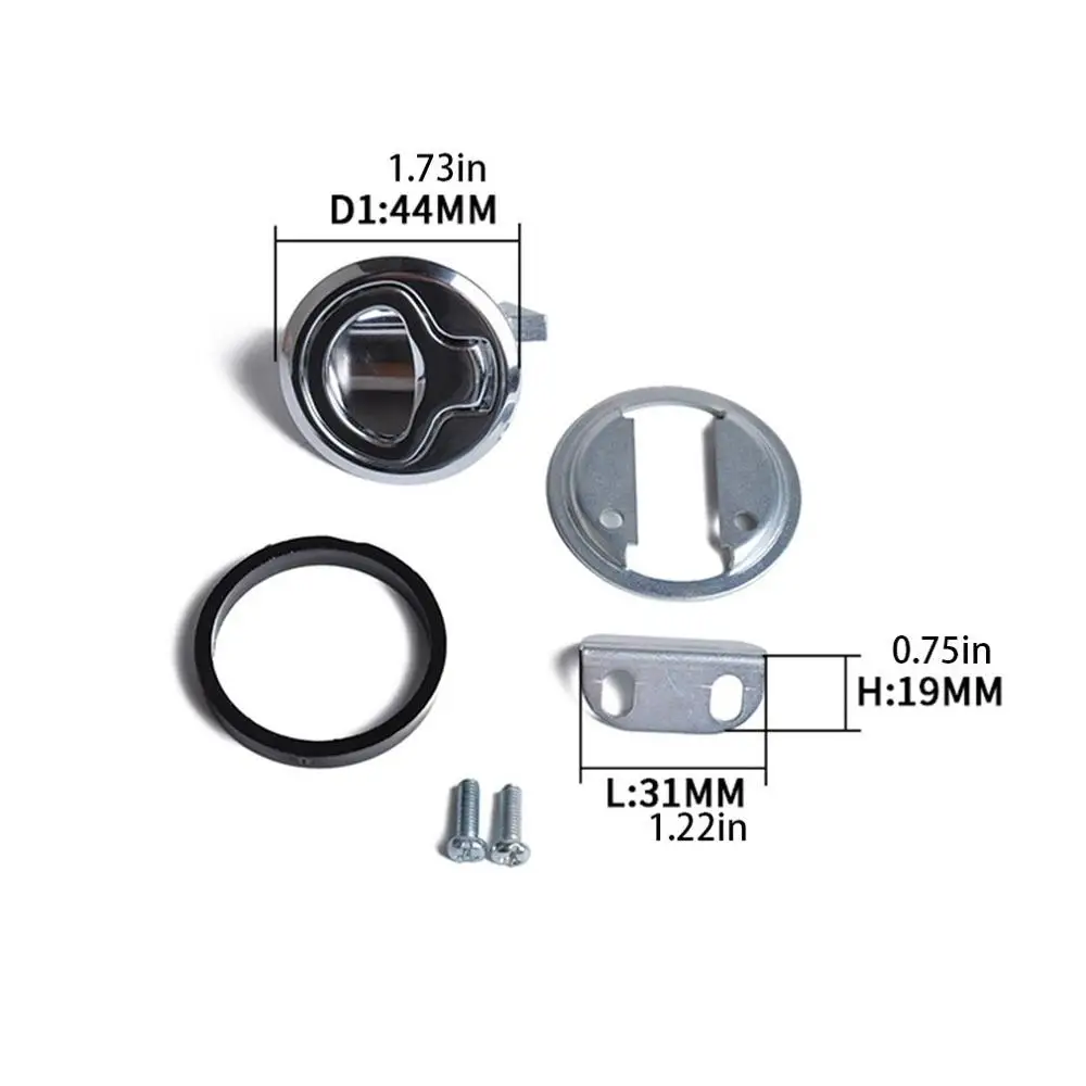 Защелка коробки для инструментов из нержавеющей стали для прицепа, автомобильный замок из нержавеющей стали, линейный замок, плоский замок, встроенный плоский замок