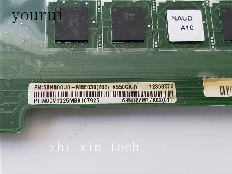 Yourui-placa-mãe para Asus X550cc X550ca com Sr109 2.0 4gb Ram X550cc 100 Teste ok - Imagem 3