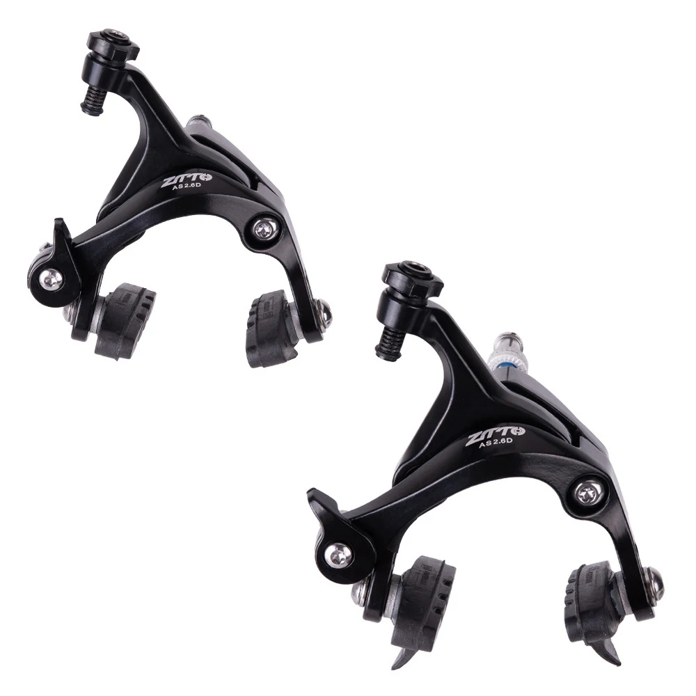 

ZTTO road bike brake dual pivot caliper foldable front and rear caliper brake aluminum alloy caliper bicycle replacement kit